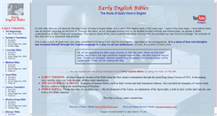 Desktop Screenshot of earlyenglishbibles.com
